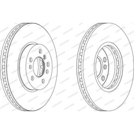 Гальмівний диск Wagner wgr12561