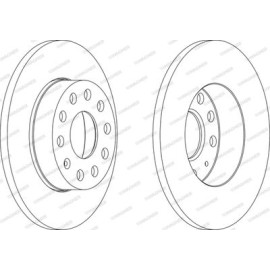 Гальмівний диск Wagner wgr12761