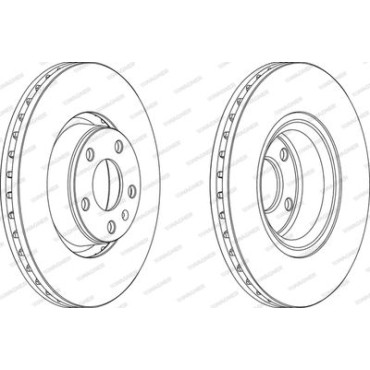 Гальмівний диск Wagner wgr12771