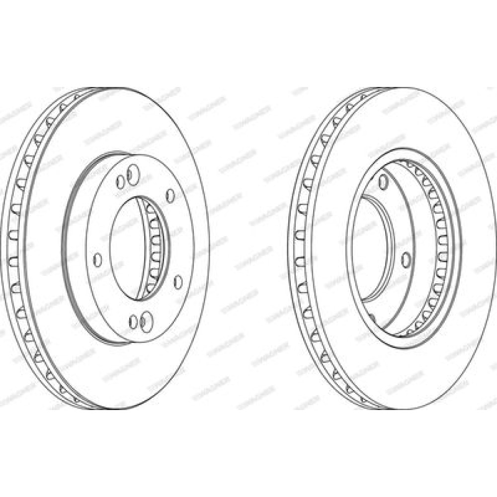 Гальмівний диск Wagner wgr12901