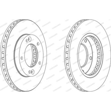 Гальмівний диск Wagner wgr12901