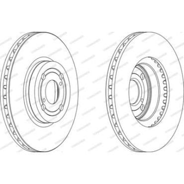 Гальмівний диск Wagner wgr14611
