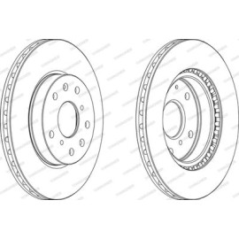 Гальмівний диск Wagner wgr16201