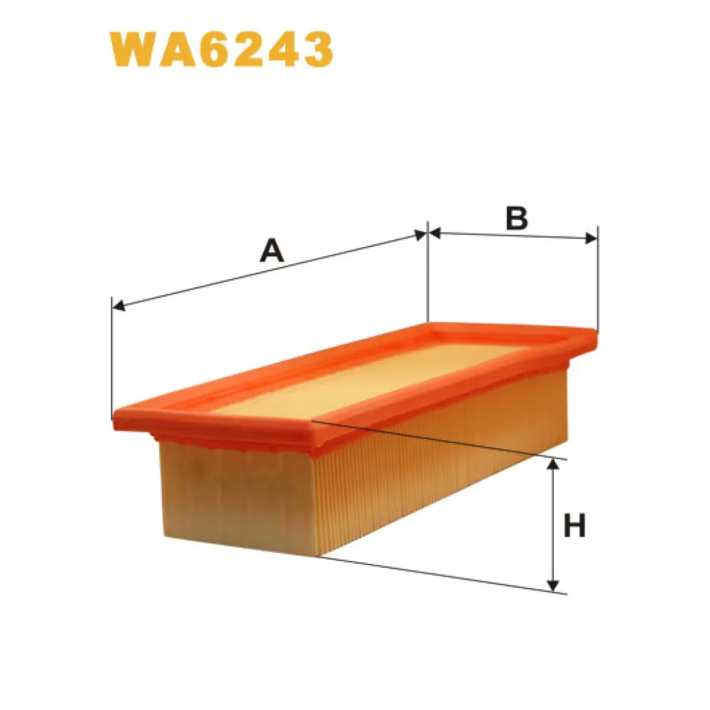 Фільтр повітряний WIX wa6243