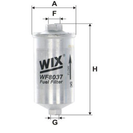 WIX wf8037 Фільтр палива WIX wf8037