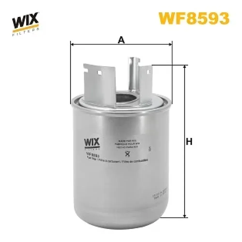 Паливний фільтр WIX wf8593