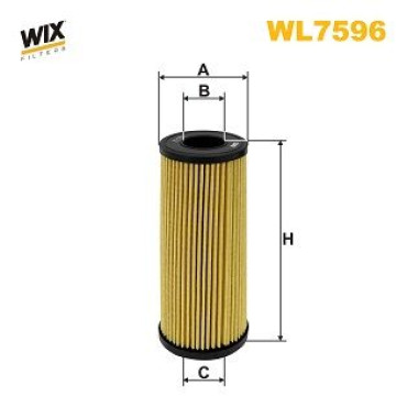 Фільтр оливи WIX wl7596