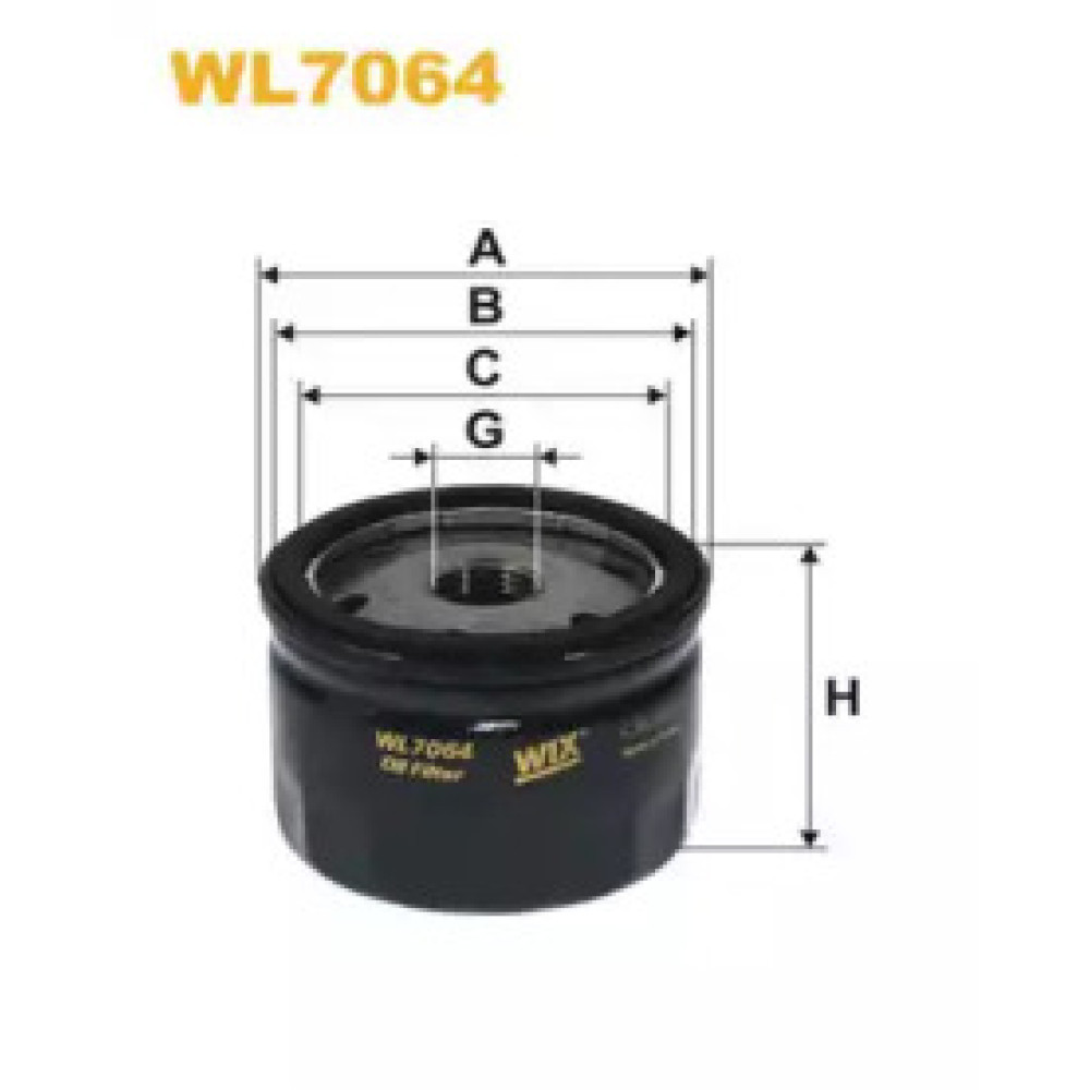 Оливний фільтр WIX wl7064