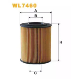 Фільтр оливний WIX wl7460