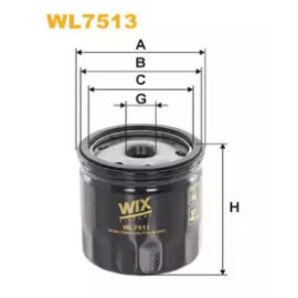 Оливний фільтр WIX wl7513