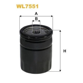 Фільтр оливи WIX wl7551