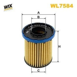 Фільтр оливи WIX wl7584