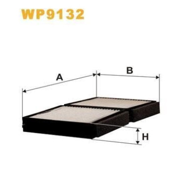 Фильтр салона WIX wp9132