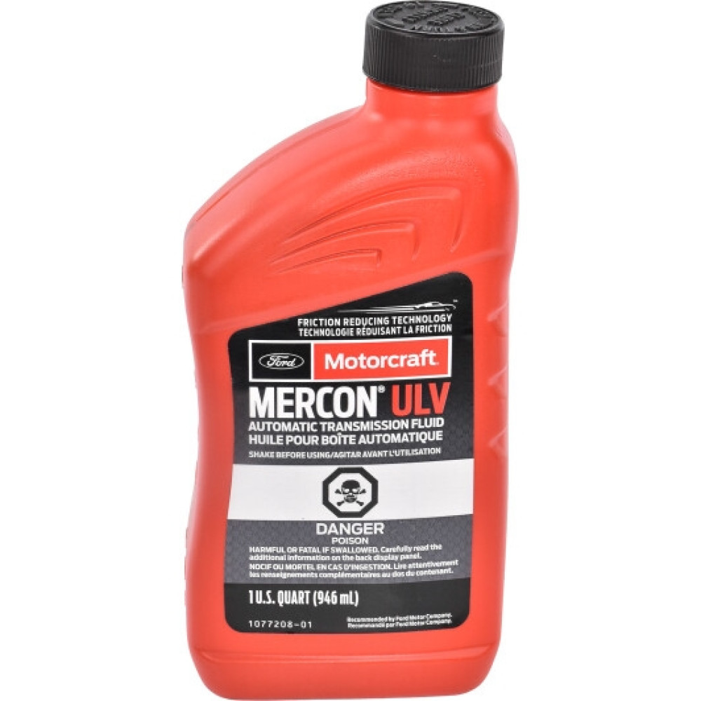 Олива трансмісійна ATF Motorcraft Mercon ULV, 0,946л. FORD xt12qulv