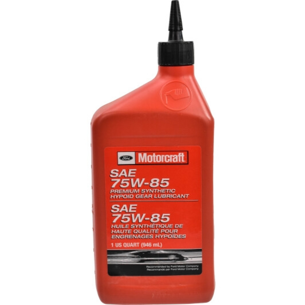 Олива трансмісійна Motorcraft Hypoid Gear 75W-85, 0,946л. FORD xy75w85ql
