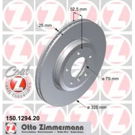 Диск гальмівний Coat Z ZIMMERMANN 150129420