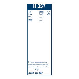 Щетка стеклоочистителя задняя BOSCH 3397011667