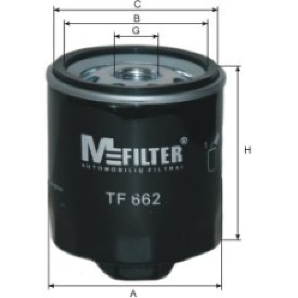 Фільтр оливний M-FILTER tf662